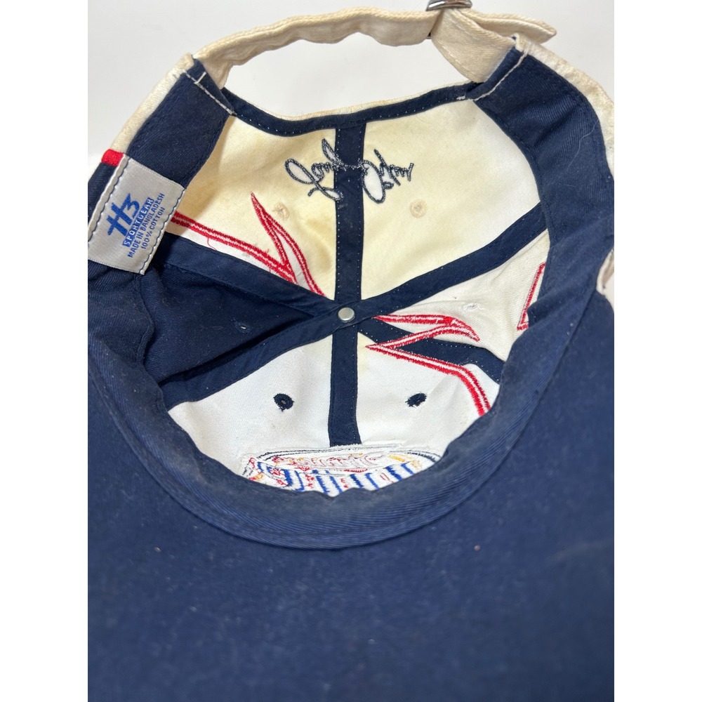 Miller Lite Racing Hat Larry Dixon 2X Top Fuel Champion H3 Sportgear Navy White - Picture 7 of 7
